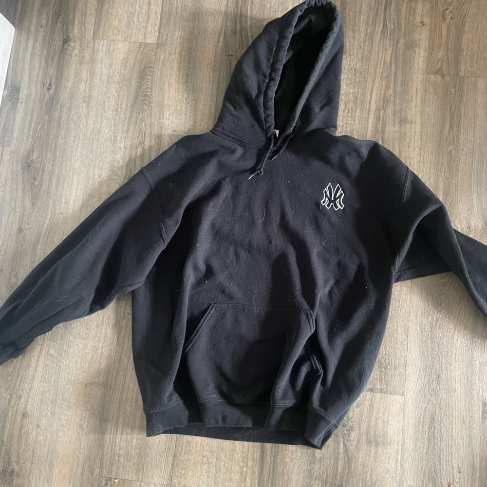New York BASICS Black Hoodie